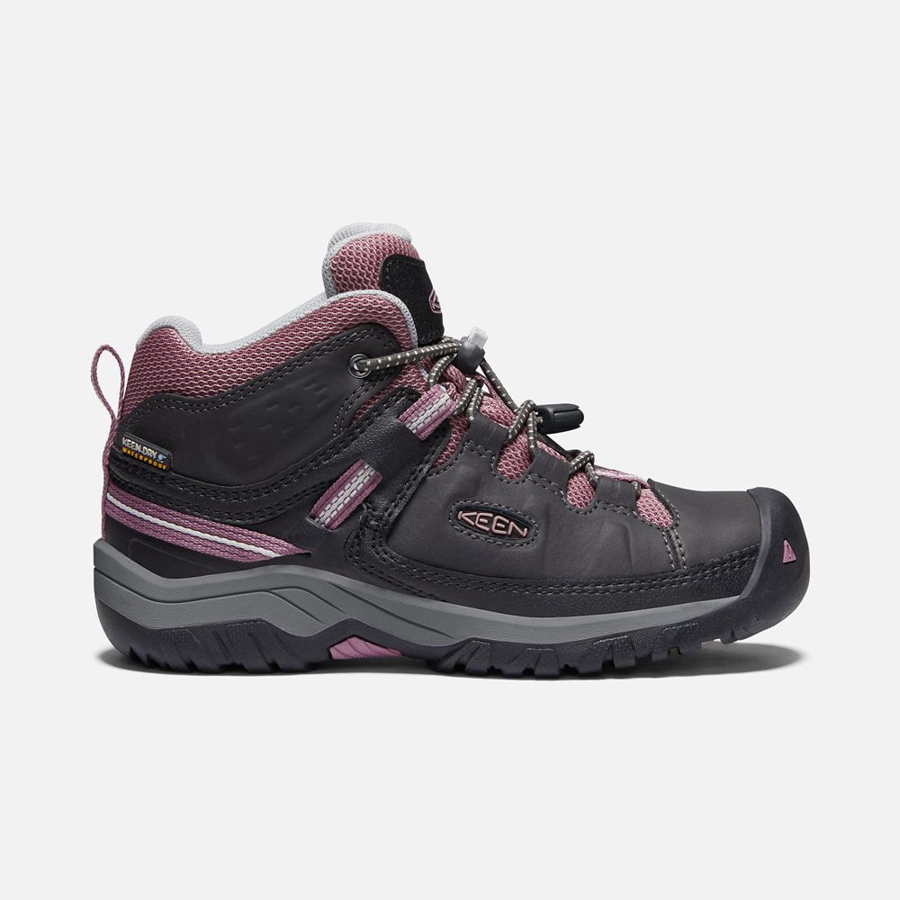 Keen Outdoor Bot Çocuk Siyah - Targhee Waterproof - Türkiye JYWD29160